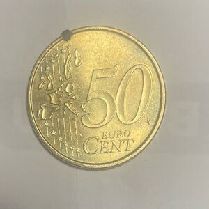 Italy 50 cent euro coin, 2002 l Collectors Item